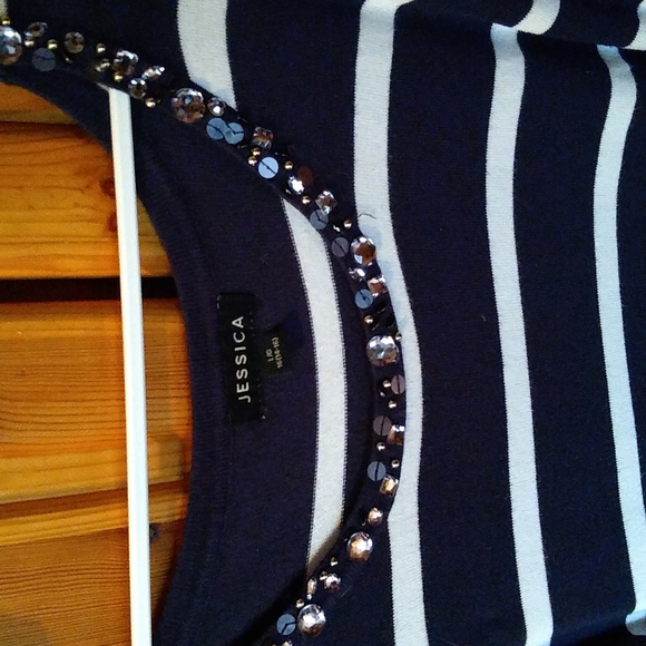 Jessica navy blue sweater - Picture 2 of 3